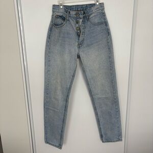 Brandy Melville High Rise Jeans - Light Blue